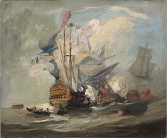 Étude pour le Texel by Eugène Isabey