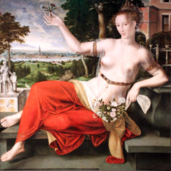 Flora by Jan Matsys