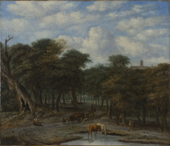 Forest Clearing with Cattle by Philip de Koninck