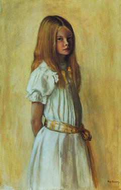 Gertrud Gadd, Study of a Girl by Hugo Simberg