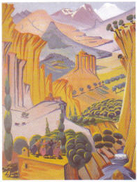 Hayastan by Martiros Saryan