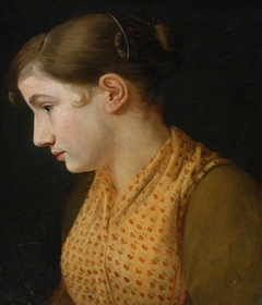 Head of a Young Girl by Antoine-Jean Gros