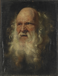 Head of an Old Man, Study by Anonymous