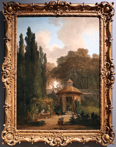 Hermit in the Garden by Hubert Robert