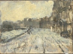 Het Rokin te Amsterdam by George Hendrik Breitner