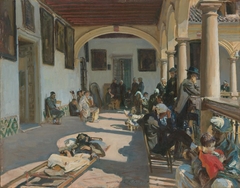 Hospital at Granada by John Singer Sargent