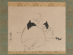 Hotei by Ogata Kōrin