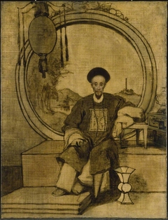 How Qua, Senior Hong Merchant at Canton, China by George Chinnery