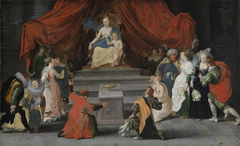 Huldigung an Venus by Simon de Vos