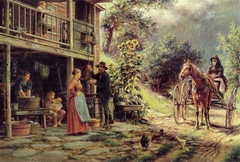 In The Shenandoah Valley (Off the Main Road) by Edward Lamson Henry