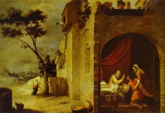 Isaac Blessing Jacob by Bartolomé Esteban Murillo