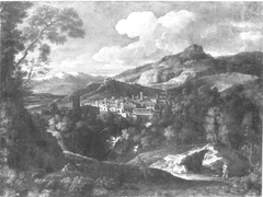 Italienische Gebirgslandschaft (Umkreis) by Gaspard Dughet