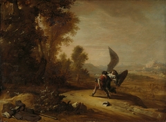 Jacob Wrestling with the Angel by Bartholomeus Breenbergh