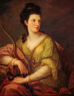 Jane Maxwell, Duchess of Gordon, about 1749 - 1812. Wife of the 4th Duke of Gordon by Angelica Kauffman