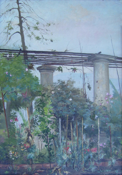 Jardim em Santa Teresa by Eliseu Visconti