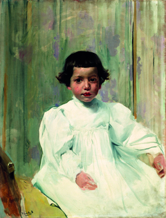 Joaquín Sorolla García vesti do de blanco by Joaquín Sorolla