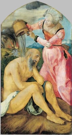 Job on the Dungheap by Albrecht Dürer