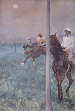 Jockeys Before the Race by Edgar Degas