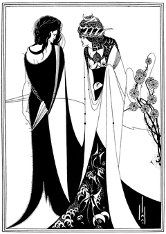 John the Baptist and Salome by Aubrey Beardsley