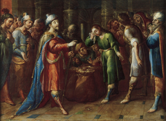 Joseph Claims Benjamin as his Slave by Cristóbal de Villalpando