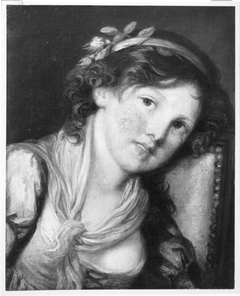 Junges Mädchen by Jean-Baptiste Greuze