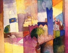 Kairouan (III) by August Macke