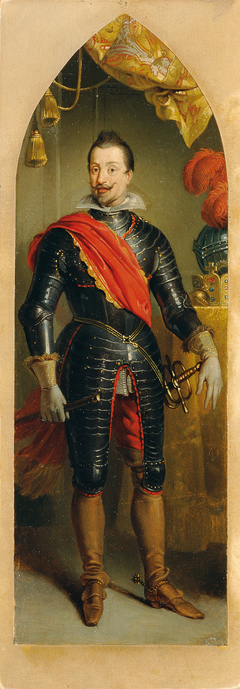 Kaiser Ferdinand II. stehend by Johann Peter Krafft