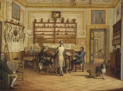 Kenneth Mackenzie, 1st Earl of Seaforth, 1744 - 1781, at home in Naples: concert party by Pietro Fabris