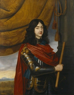 King Charles II (1630–1685) as a Young Man in Exile by studio of Gerrit van Honthorst