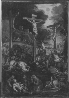 Kreuzigung Christi (Kopie nach dem Altarbild der Münchner Augustinerkirche) (Kopie nach) by Domenico Tintoretto