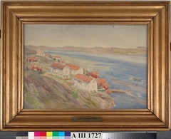 Kyrkesund, Landscape from Sweden's West Coast by Karl Nordström