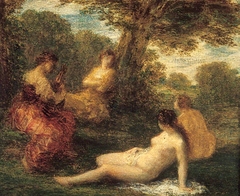 La causerie by Henri Fantin-Latour