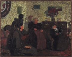 La conversation by Édouard Vuillard