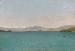 Lake George, Free Study by John Frederick Kensett