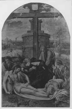 Lamentation of Christ (after Raphael) by Pieter Coecke van Aelst