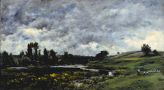 Landscape by Charles-François Daubigny