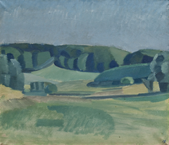 Landscape near Bistrup by Harald Giersing