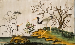 Landscape with birds (Oriental) by Anonymous Artist