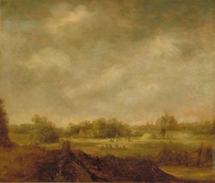 Landscape with Cornfield by Jan van Goyen