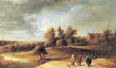 Landscape with Gypsies by David Teniers the Younger