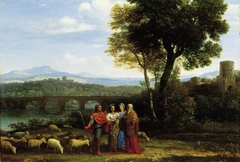 Landscape with Jacob and Laban and His Daughters by Claude Lorrain