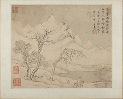 Landscapes (Shanshui huace 山水畫冊) by Wen Jia