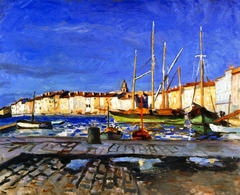 Le Port de Saint-Tropez by Albert Marquet