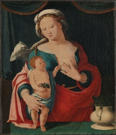 Madonna and Child by Lucas van Leyden