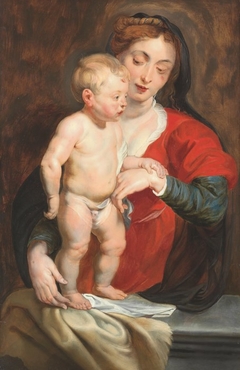 Madonna and Child by Peter Paul Rubens