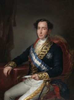 Manuel de Seijas Lozano ministro de Comercio Instrucción y Obras Públicas by José Gutiérrez de la Vega