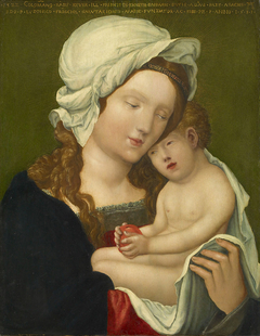 Maria mit Kind by Albrecht Altdorfer