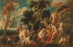Marsyas punished by the Muses by Jacob Jordaens
