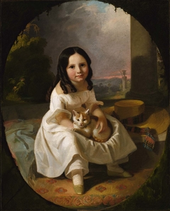 Mary Elizabeth Francis, the Artist's Daughter by John F Francis