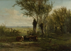 Meadow near Oosterbeek by Albert Gerard Bilders